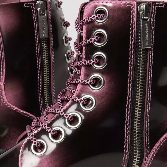 JADON MAX Distressed Leather Platform Boot Fondant Pink Women's Size 5 US NEW - Picture 13 of 16